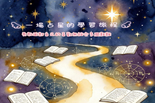 克服心魔星座小白開始學占星:喜歡不夠，行動才算數。